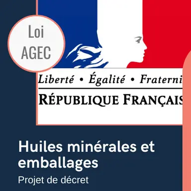 Projet d'Arrêté sur les huiles minérales interdites sur les emballages