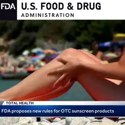 Monographie solaire : la proposition de la FDA