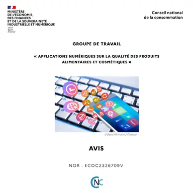 CNC : 15 recommandations aux applis numériques