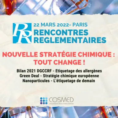 La stratégie chimique au cœur des Rencontres Réglementaires de Cosmed